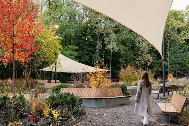 Therapeutic Garden at VDNH becomes finalist for the New European Bauhaus Prize