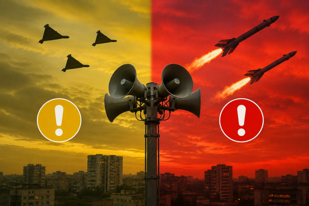 Ukraine to Implement Yellow and Red Air Alert Levels Amid Ongoing Threats